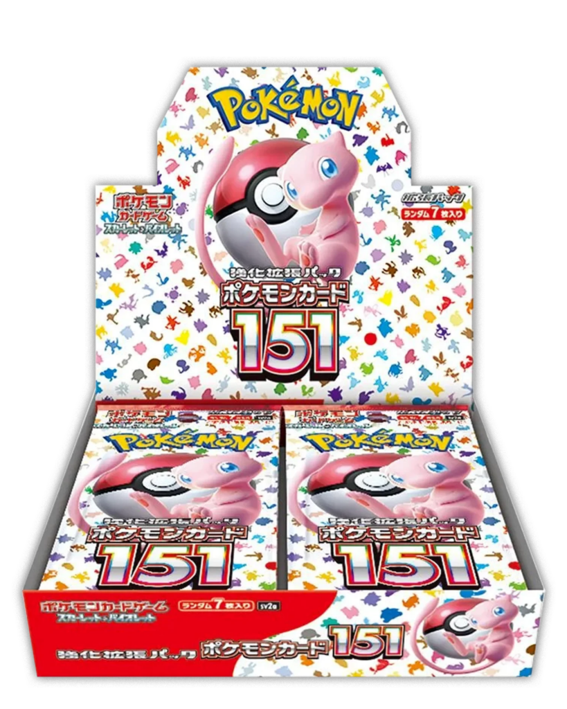 Japanese Pokémon 151 Display Box